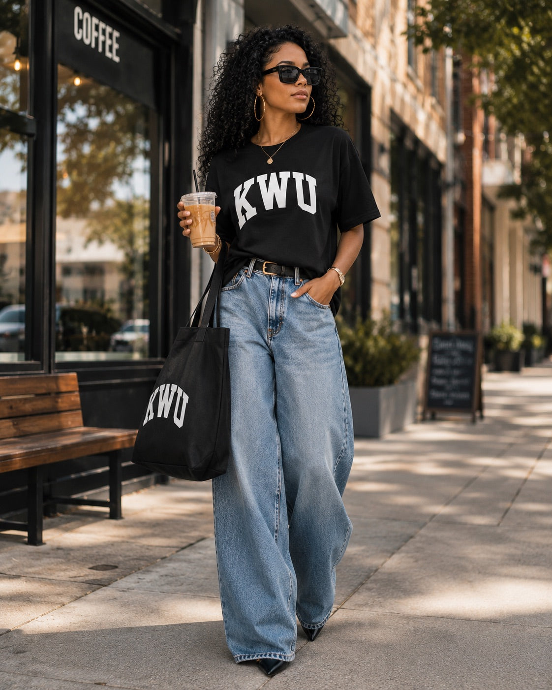 Premium Arch Tee ( Black )