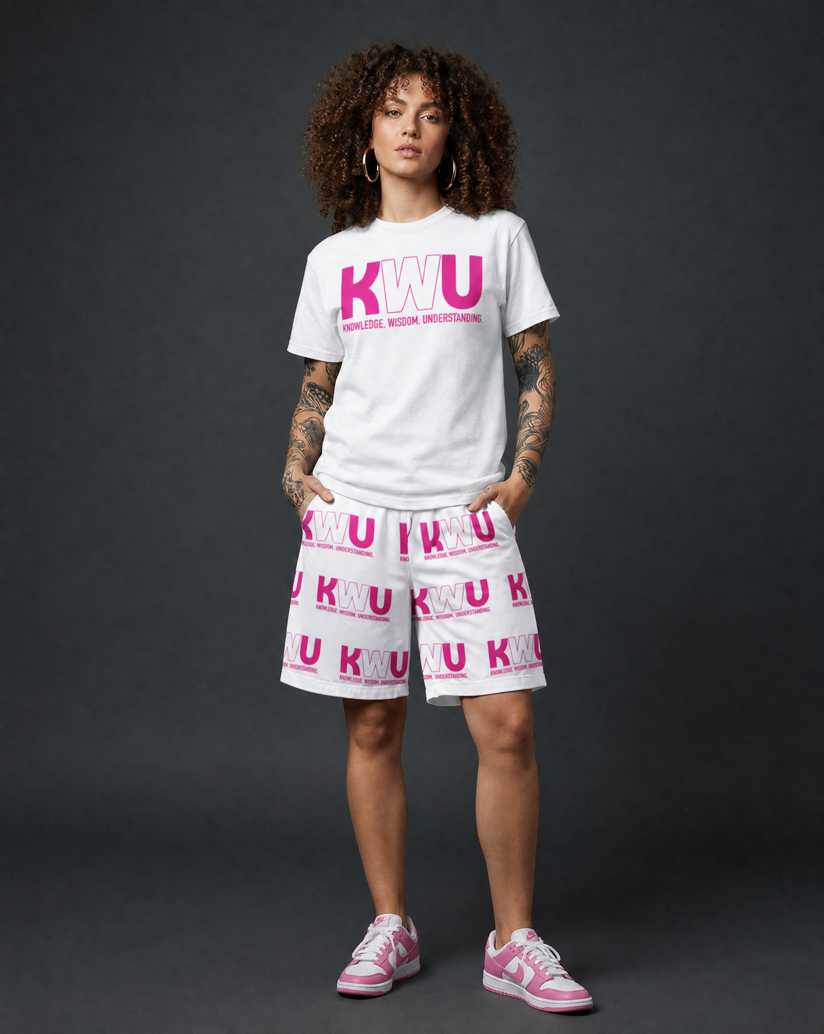 KWU Throwback Edition Tee ( WHITE)