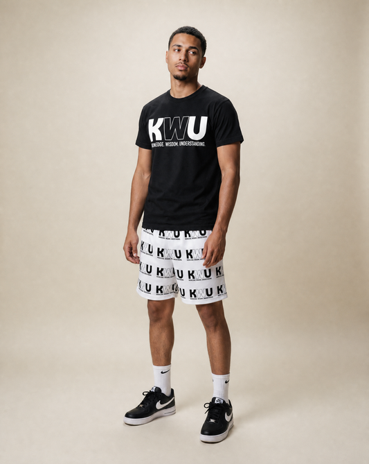 KWU ALL OVE PRINT MESH SHORTS