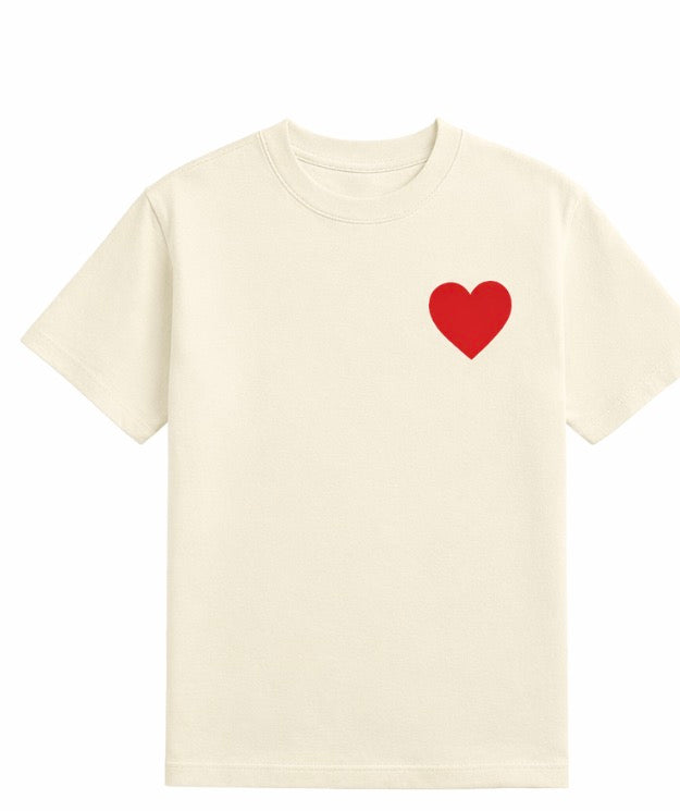 UNAPOLOGETIC SELF LOVE TEE ( CREAM)