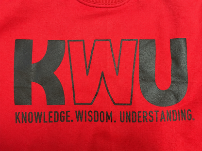 KWU PREMIUM CREWNECK ( RED)