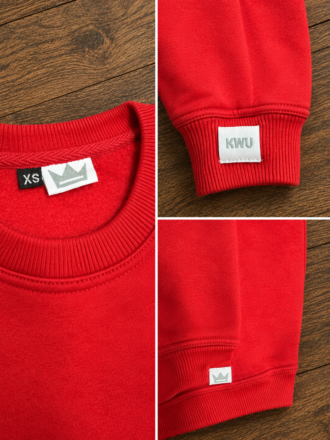 KWU PREMIUM CREWNECK ( RED)