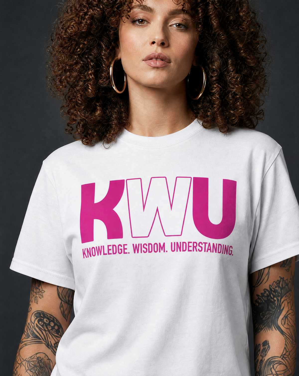 KWU Throwback Edition Tee ( WHITE)
