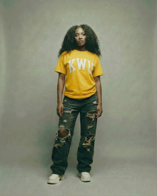 PREMIUM KWU ARCH TEE (YELLOW )