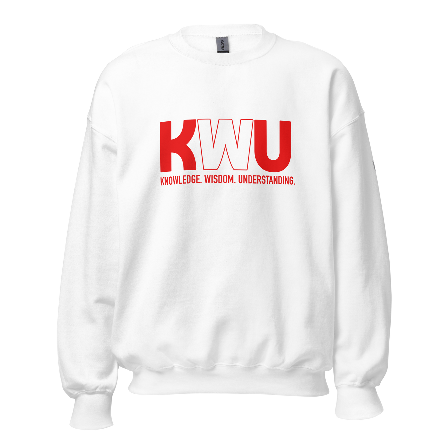 KWU PREMIUM CREWNECK ( WHITE)